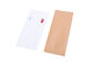 Мешки бумаги Брайна белые Kraft пластичные бумажные продают UV резьбу оптом Priting 17 толщиной поставщик