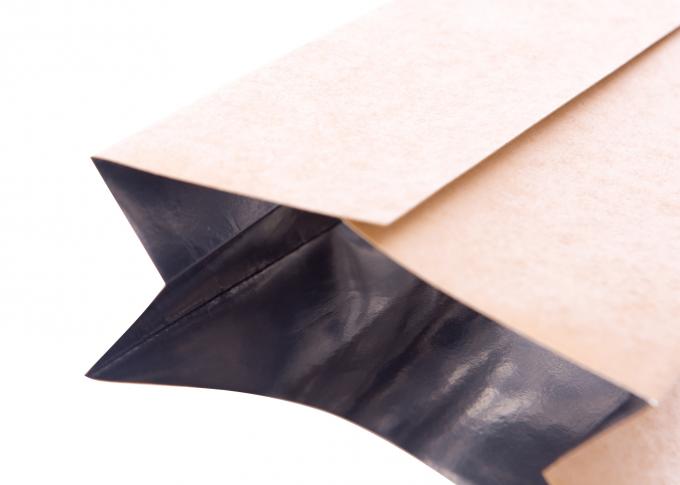 Мешки бумаги Брайна белые Kraft пластичные бумажные продают UV резьбу оптом Priting 17 толщиной