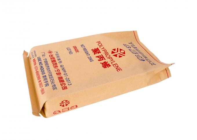 Сплетенные PP прокатали мешок бумаги Kraft пластичный бумажный для еды/зерна/химической промышленности