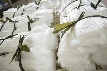 Рециркулированная таможня сплетенная Hdpe напечатала мешки для упаковывать риса/упаковки зерна