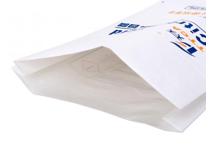 Определите/сшитые двойником мешки бумаги Kraft прокатанные BOPP для пакуя мешков цемента бумажных