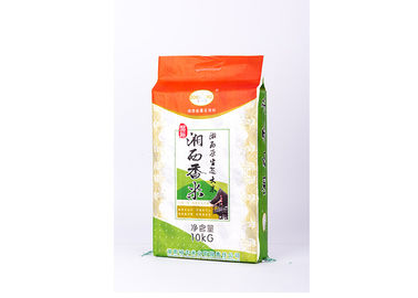 Китай Сплетенные PP мешки риса упаковывая при двойник ручки печатая вес нагрузки 10kg поставщик