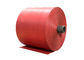 Красным рулон ткани сплетенный полипропиленом для сплетенных PP кладет в мешки/Sacks Breathable анти- тягу поставщик
