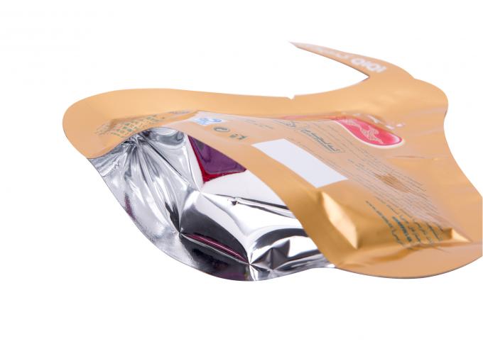 Выровнянные алюминиевой фольгой горячие мешки уплотнения, полиэтиленовые пакеты шоколада цвета PA Coted Multi