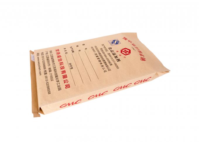 Мешки зашитые/блок нижние сверхмощные Брайна бумажные для паковать химикатов/материалов еды