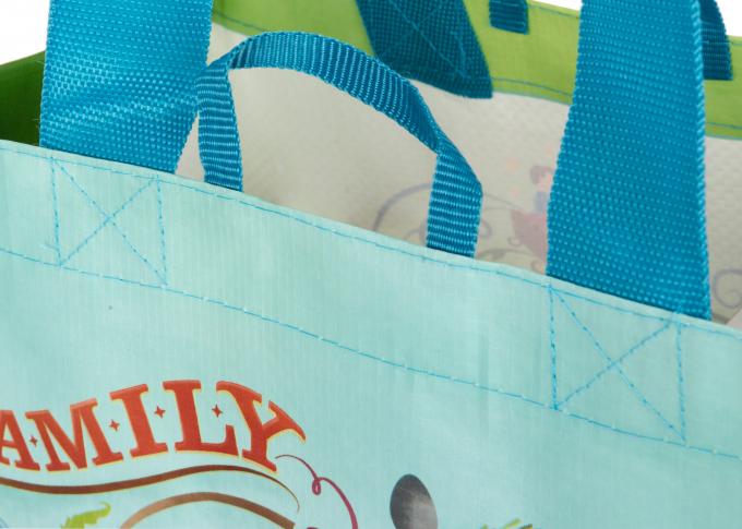 Супермаркет/розничные магазины рециркулируют Non сплетенные хозяйственные сумки с материалом фильма Pp бумажным