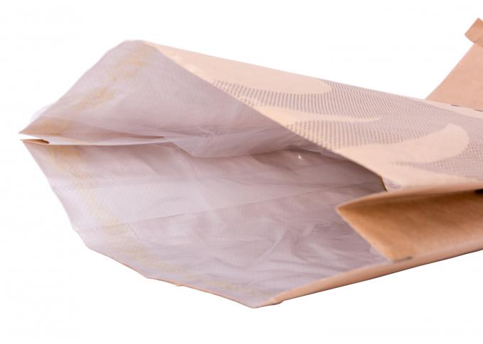 PE выровняло мешки с жарой - OEM качества еды бумаги Kraft запечатывания изготовленный на заказ печатая