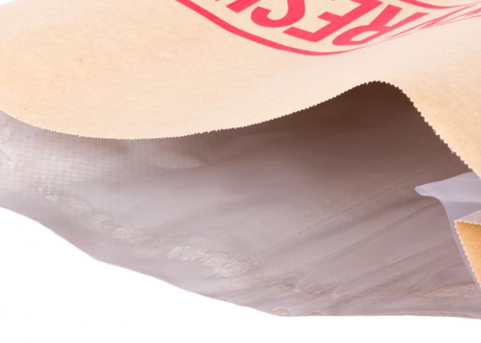 Сплетенный HDPE прокатал мешки с PE/PP/материалом смеси бумаги Kraft Recyclable