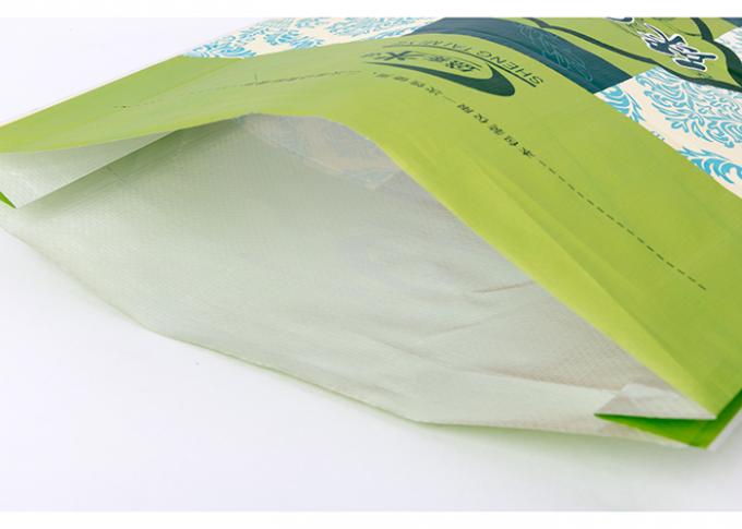 Упаковочные материалы сплетенные PP пластичные для упаковки еды/риса кладут бортовой Gusset в мешки 15kg