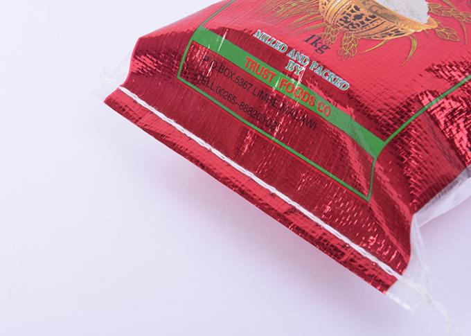 Прозрачная алюминиевая фольга стороны Gusset кладет мешок в мешки с напечатанным цветом весом нагрузки 1kg